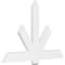 Ekena Millwork Kennewick Architectural Grade PVC Gable Bracket, 60"W x 40"H x 2"D x 6"F, 16/12 Pitch GBP060X40X0206KEN00 - alternate 1